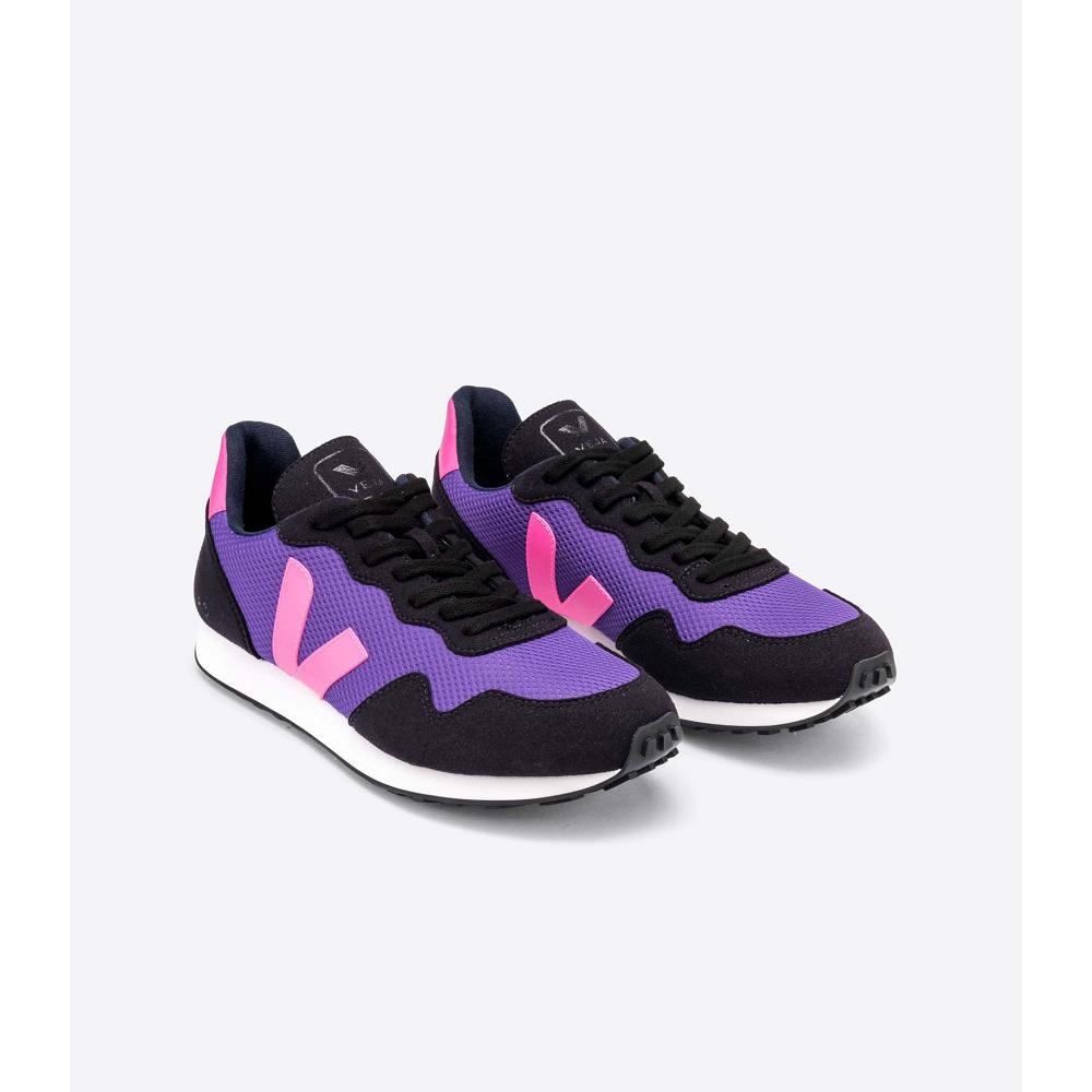 Women's Veja SDU REC ALVEOMESH Running Shoes Purple/Black | ZA 433CTV